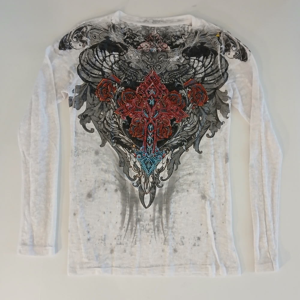 Vintage Y2K AXR XZAVIER Longsleeve Pullover Top
